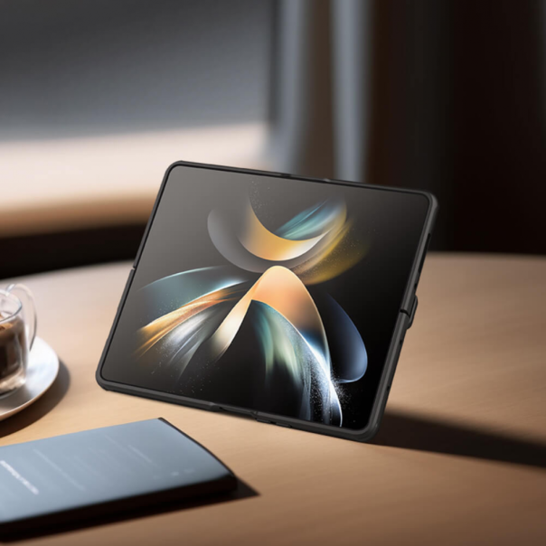 Maska za Samsung Galaxy Z Fold 5 Nillkin Scrub Fold crna - 210584