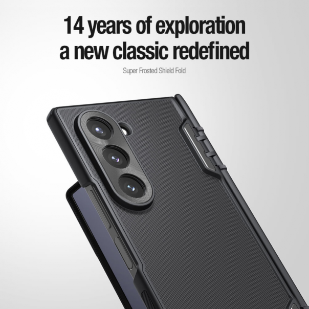 Maska za Samsung Galaxy Z Fold 6 Nillkin Scrub Fold crna - 215359-1