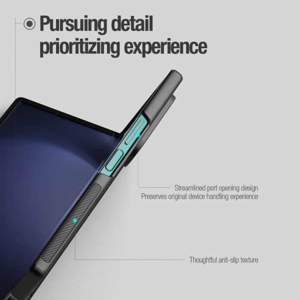 Maska za Samsung Galaxy Z Fold 6 Nillkin Scrub Fold zelena - 215360-1