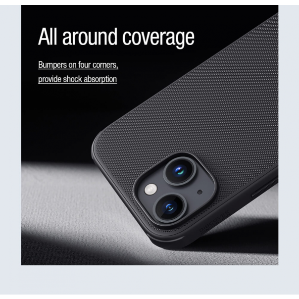 Torbica Nillkin Scrub Pro Magnetic za iPhone 15 6.1 crna - 213061