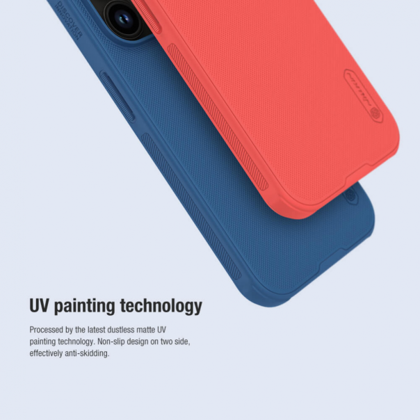 Maska za iPhone 15 Pro 6.1 Nillkin Scrub Pro Magnetic crna - 212500