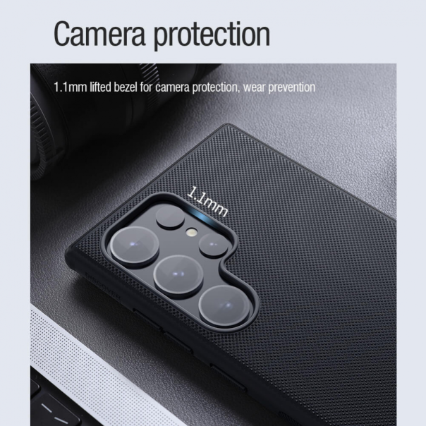 Maska za Samsung Galaxy S24 Ultra Nillkin Scrub Pro Magnetic crna - 212126-1