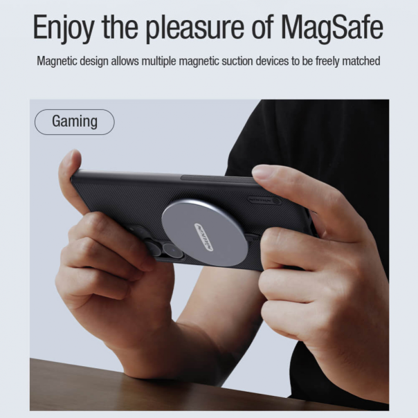 Maska za Samsung Galaxy S24 Ultra Nillkin Scrub Pro Magnetic crna - 212126-1