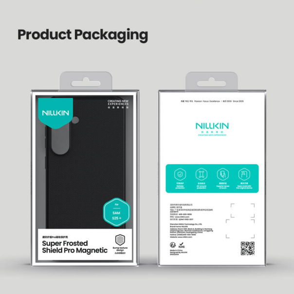 Torbica Nillkin Scrub Pro Magnetic za Samsung S936B Galaxy S25 Plus crna - 220107