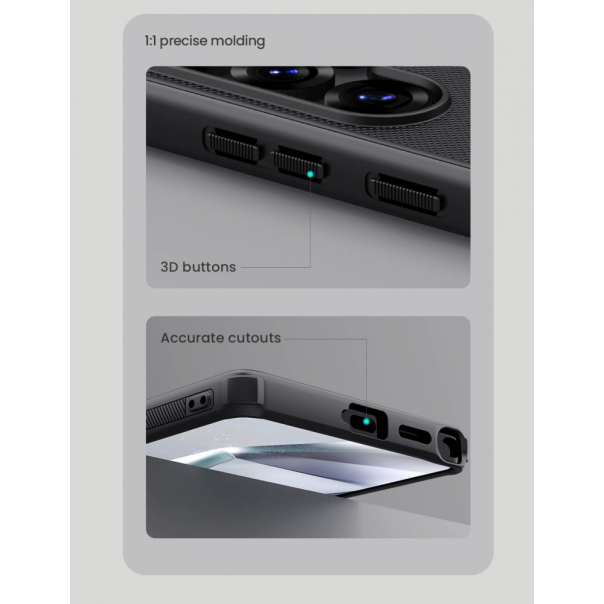 Torbica Nillkin Scrub Pro Magnetic za Samsung S938B Galaxy S25 Ultra crna - 220108