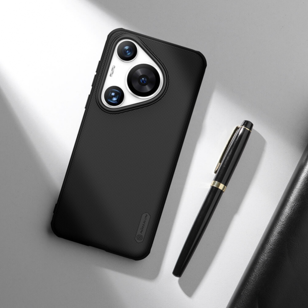 Maska za Huawei Pura 70 Pro Nillkin Scrub Pro crna - 214484-1