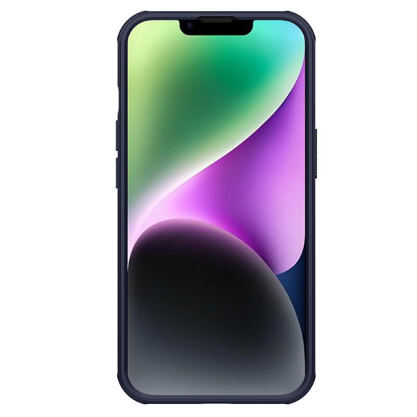 Torbica Nillkin Scrub Pro za iPhone 14 6.1 ljubicasta (sa otvorom za logo) - 204371