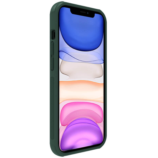 Maska za iPhone 14 Pro Max Nillkin Super Frosted Shield Pro tamno zelena - 203049