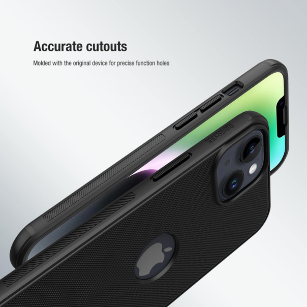 Torbica Nillkin Scrub Pro za iPhone 15 6.1 (sa otvorom za logo) plava - 210666