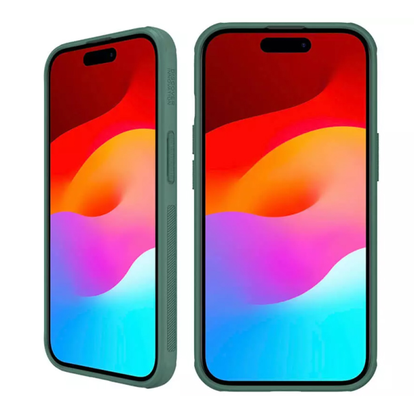 Maska za iPhone 15 6.1 Nillkin Scrub Pro zelena - 209912