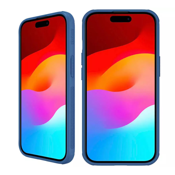 Maska za iPhone 15 Plus 6.7 Nillkin Scrub Pro plava - 209913
