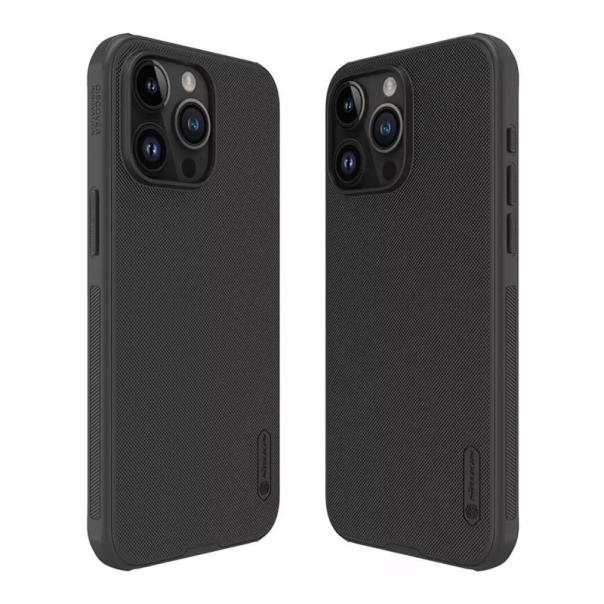 Maska za iPhone 15 Pro 6.1 Nillkin Scrub Pro crna - 209527