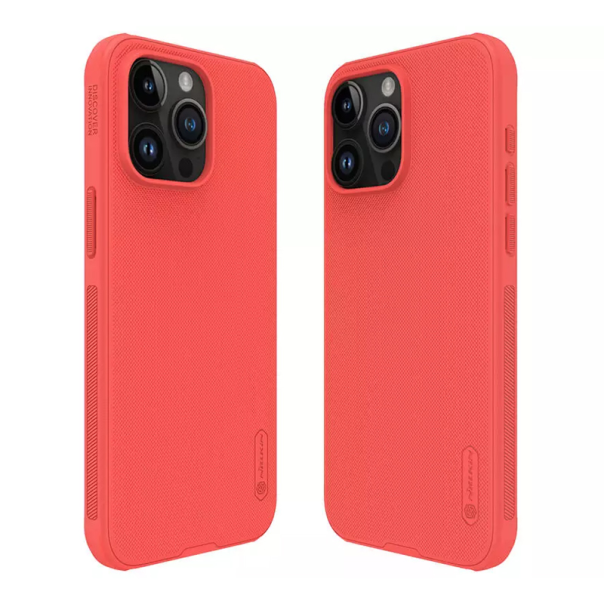 Maska za iPhone 15 Pro Max 6.7 Nillkin Scrub Pro crvena - 209918