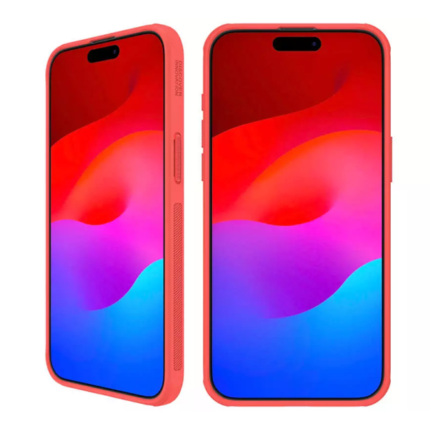 Maska za iPhone 15 Pro Max 6.7 Nillkin Scrub Pro crvena - 209918
