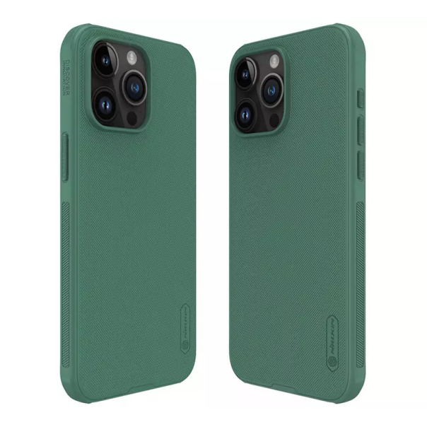 Maska za iPhone 15 Pro Max 6.7 Nillkin Scrub Pro zelena - 209920