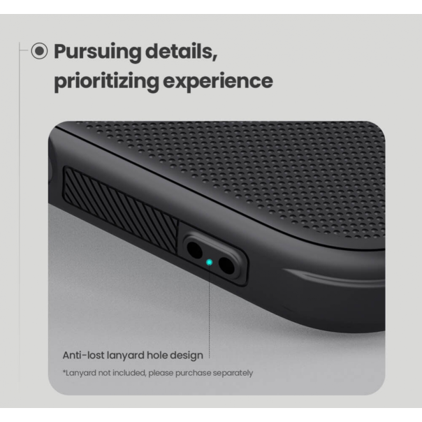 Maska za iPhone 16 6.1 Nillkin Scrub Pro crna - 216360