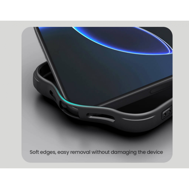 Maska za iPhone 16 Pro 6.3 Nillkin Scrub Pro siva - 216367