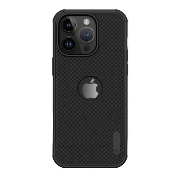 Maska za iPhone 16 Pro Max 6.9 (sa otvorom za logo) Nillkin Scrub Pro crna - 216373