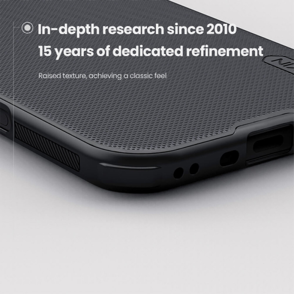 Maska za iPhone 17 Air 66 Nillkin Scrub Pro crna - 223576