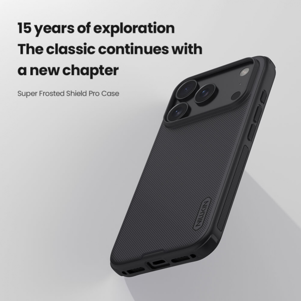 Maska za iPhone 17 Pro 63 Nillkin Scrub Pro plava - 223578