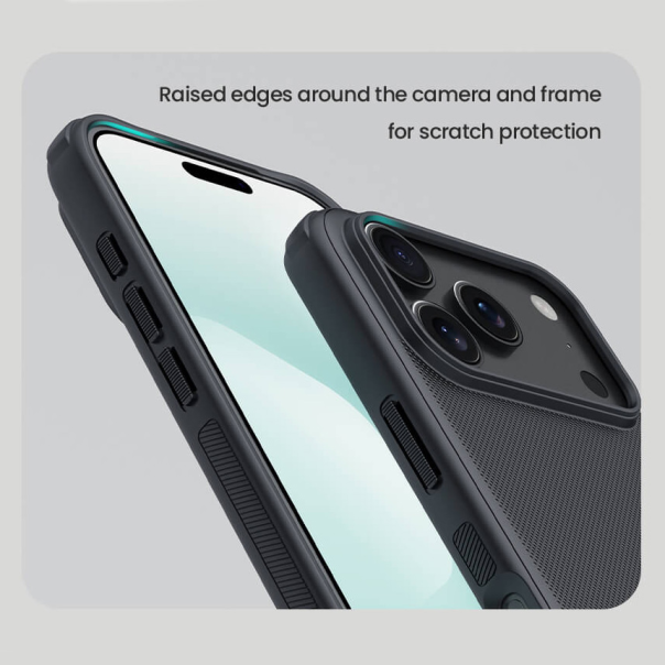 Maska za iPhone 17 Pro 63 Nillkin Scrub Pro plava - 223578