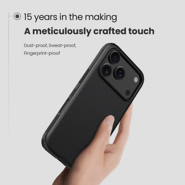 Maska za iPhone 17 Pro 63 Nillkin Scrub Pro zelena - 223579