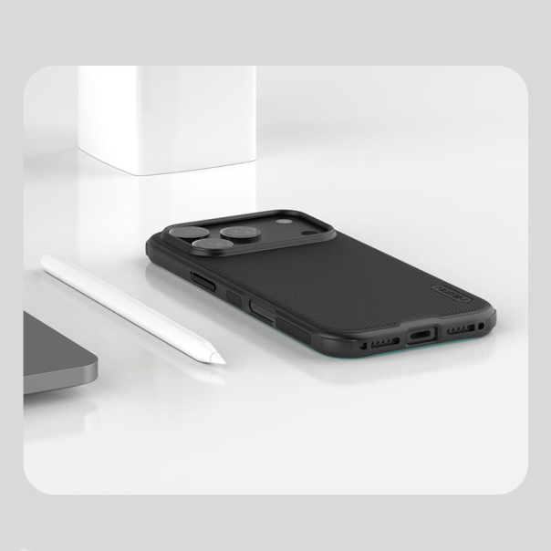 Maska za iPhone 17 Pro Max 69 Nillkin Scrub Pro crna - 223580