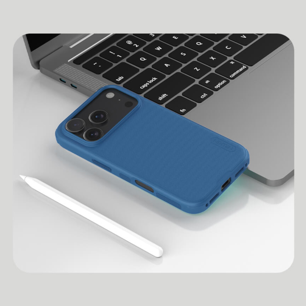 Maska za iPhone 17 Pro Max 69 Nillkin Scrub Pro plava - 223896-1