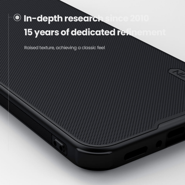 Maska za Samsung Galaxy A36 5G Nillkin Scrub Pro crna - 219254