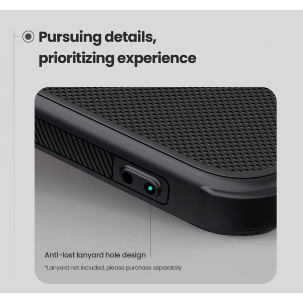 Maska za Samsung Galaxy A36 5G Nillkin Scrub Pro crna - 219254