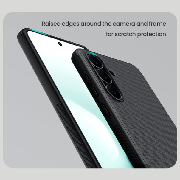 Maska za Samsung Galaxy S25 FE Nillkin Scrub Pro crna - 223762