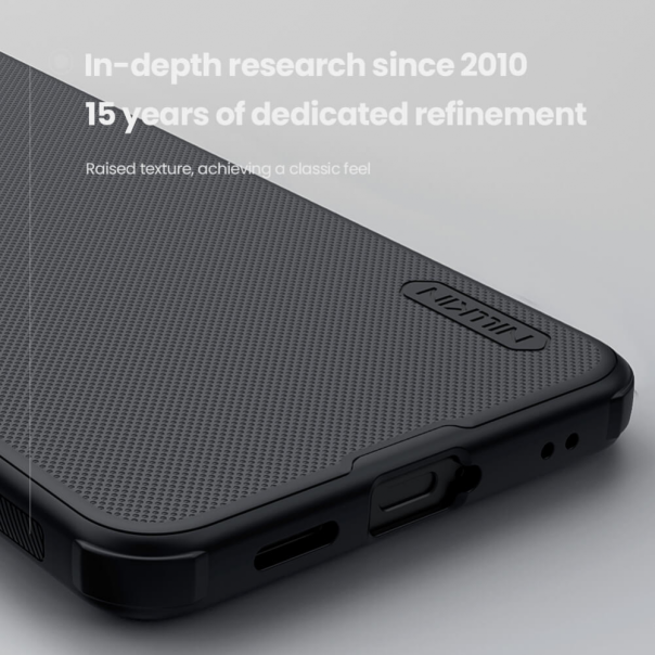 Maska za Samsung Galaxy S25 FE Nillkin Scrub Pro crna - 223762