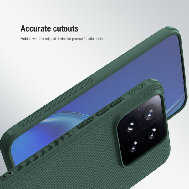 Maska za Xiaomi 14 Nillkin Scrub Pro crna - 210668