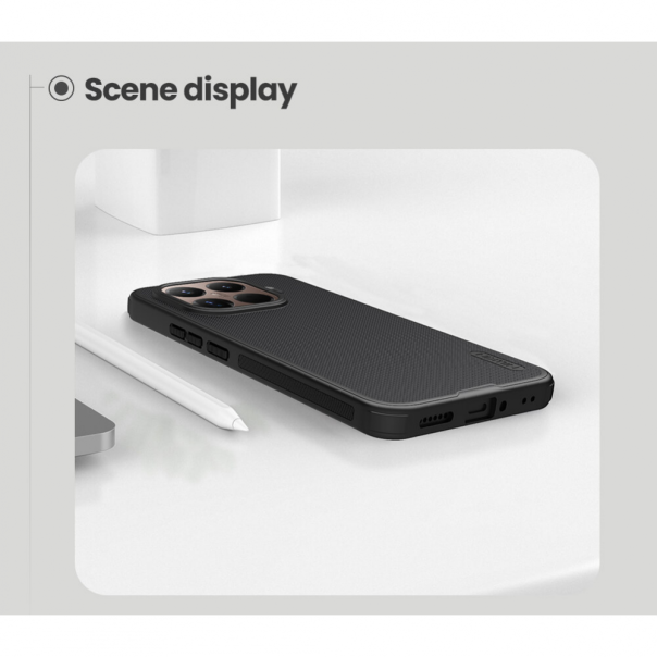 Maska za Xiaomi 15T Pro Nillkin Scrub Pro crna - 224755