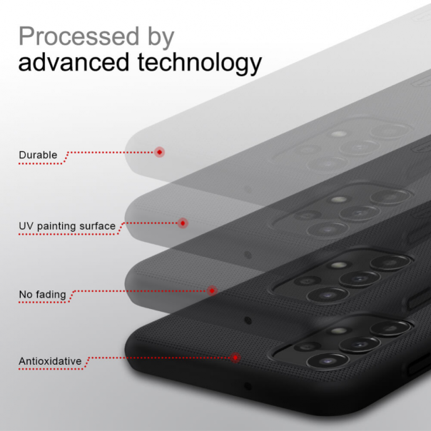 Maska za Samsung Galaxy A13 4G Nillkin Scrub crvena - 201135