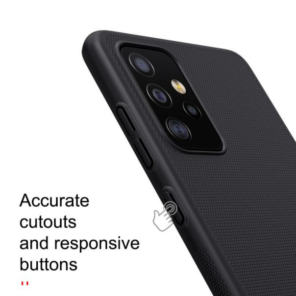 Maska za Samsung Galaxy A52 4G/A52 5G/A52s 5G Nillkin Scrub crna - 91692