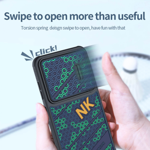 Maska za Samsung Galaxy S23 Nillkin Striker S crna - 206243