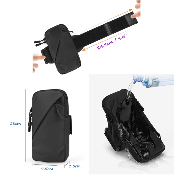 Torbica oko ruke EL11 6.5'' crvena - 200948