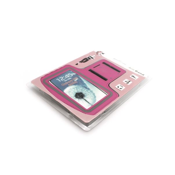 Torbica oko ruke za Samsung I9300/I9500 pink - 21306