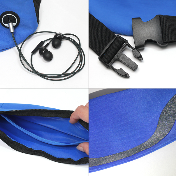 Torbica oko struka EL33 plava - 200944