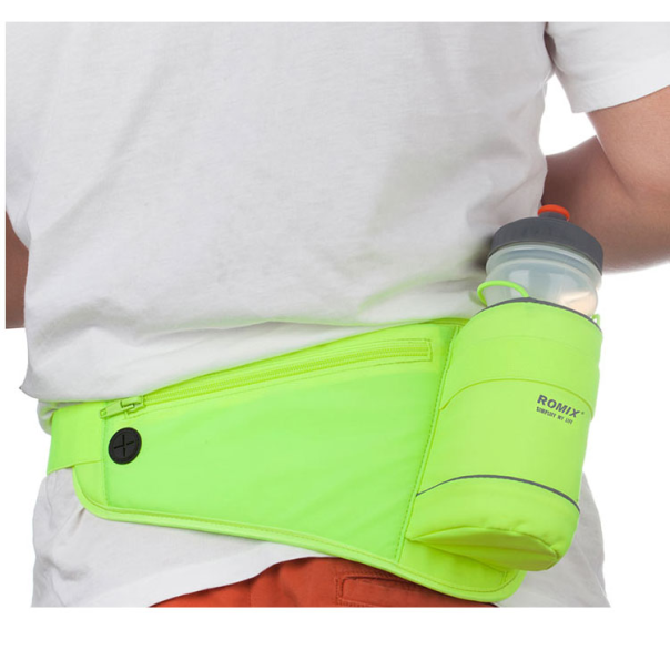 Torbica oko struka Romix RH23 za bidon zelena - 69770