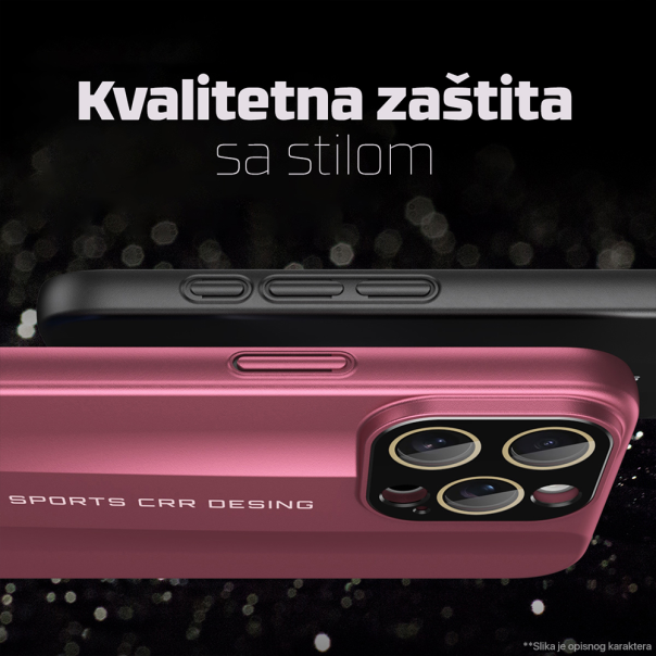 Torbica Pure Protect za iPhone 16 6.1 crvena - 218721