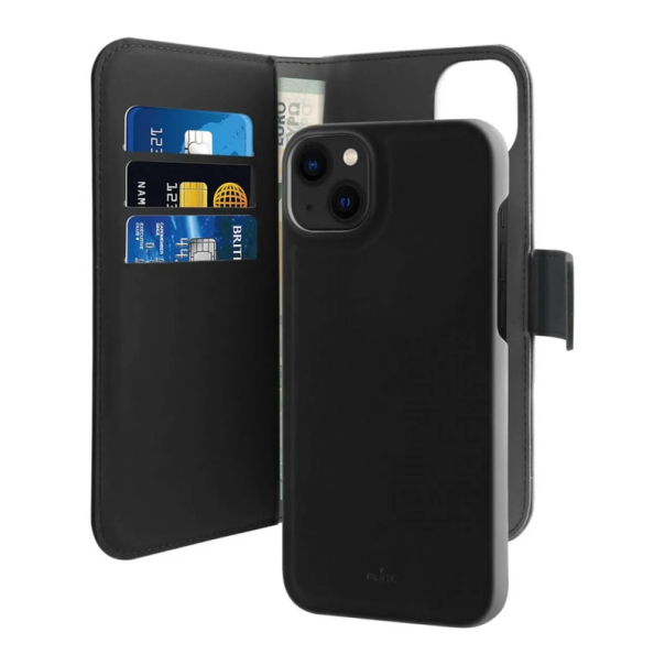 Torbica Puro novcanik 2u1 za iPhone 14/13 6.1 crna - 208334