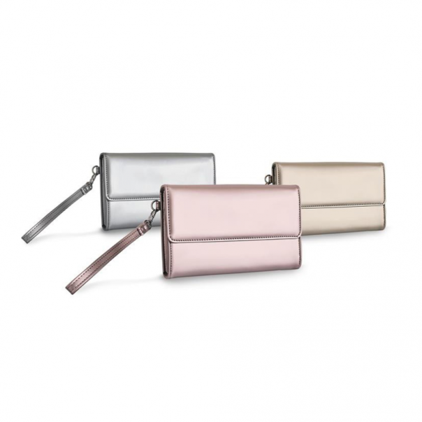 Torbica Puro Satin Cover srebrna - 76450