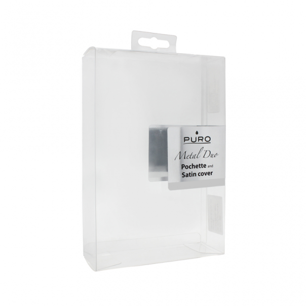 Torbica Puro Satin Cover srebrna - 76450