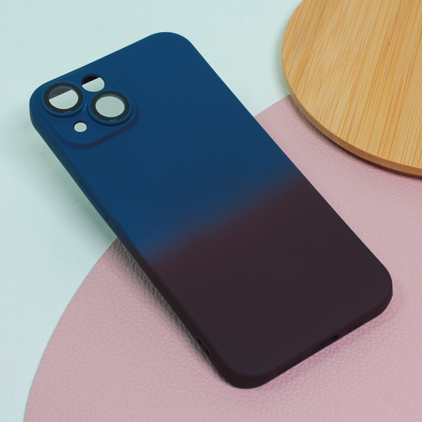 Maska za iPhone 14 6.1 Rainbow Spring tamno plavo bordo - 207277