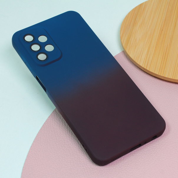 Maska za Samsung Galaxy A23 4G/5G Rainbow Spring tamno plavo bordo - 207311