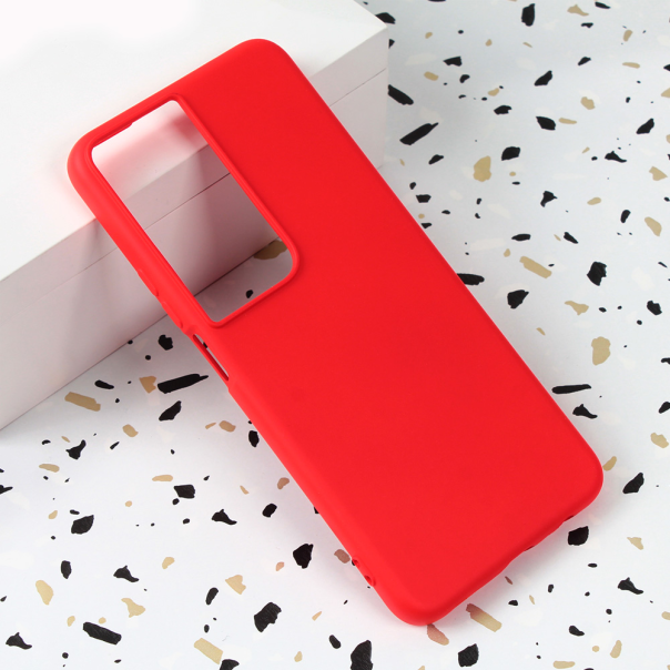Torbica Shell Velvet za Honor X7b crvena - 213315