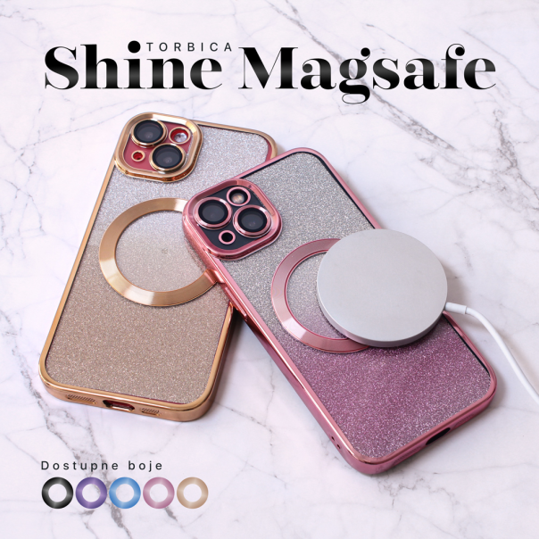 Torbica Shine Magsafe za iPhone 14 Pro 6.1 roza - 208805-1