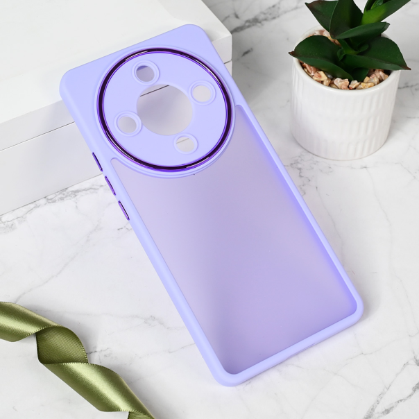 Maska za Honor Magic 6 Lite Shining Camera ljubičasta - 214539